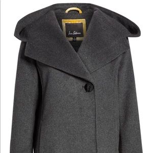 Sam Edelman shawl collar hooded coat